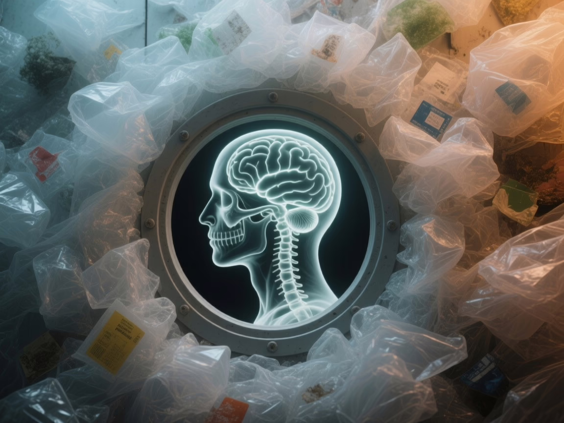 hersenen microplastics