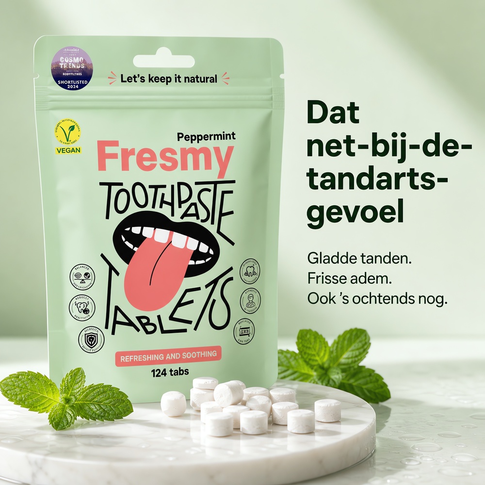 Freshmy-Peppermint-Tandpasta-Tabletten