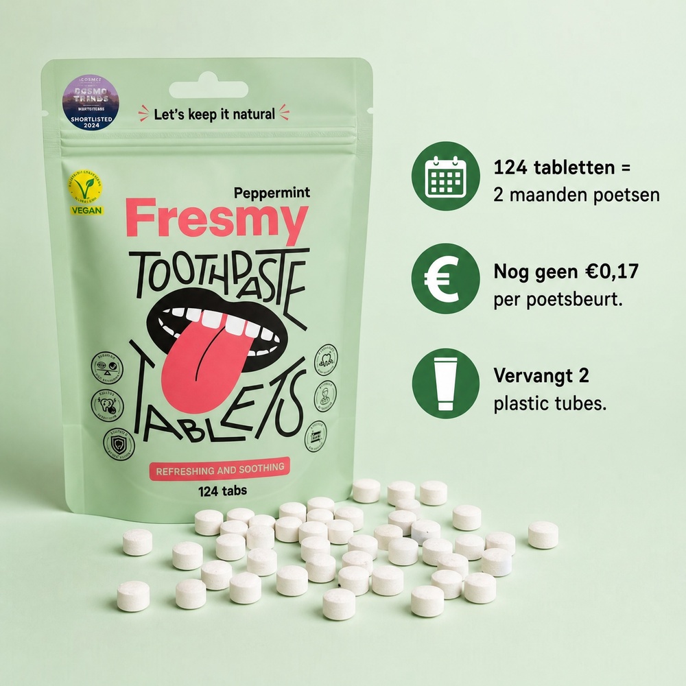 Freshmy-Peppermint-Tandpasta-Tabletten