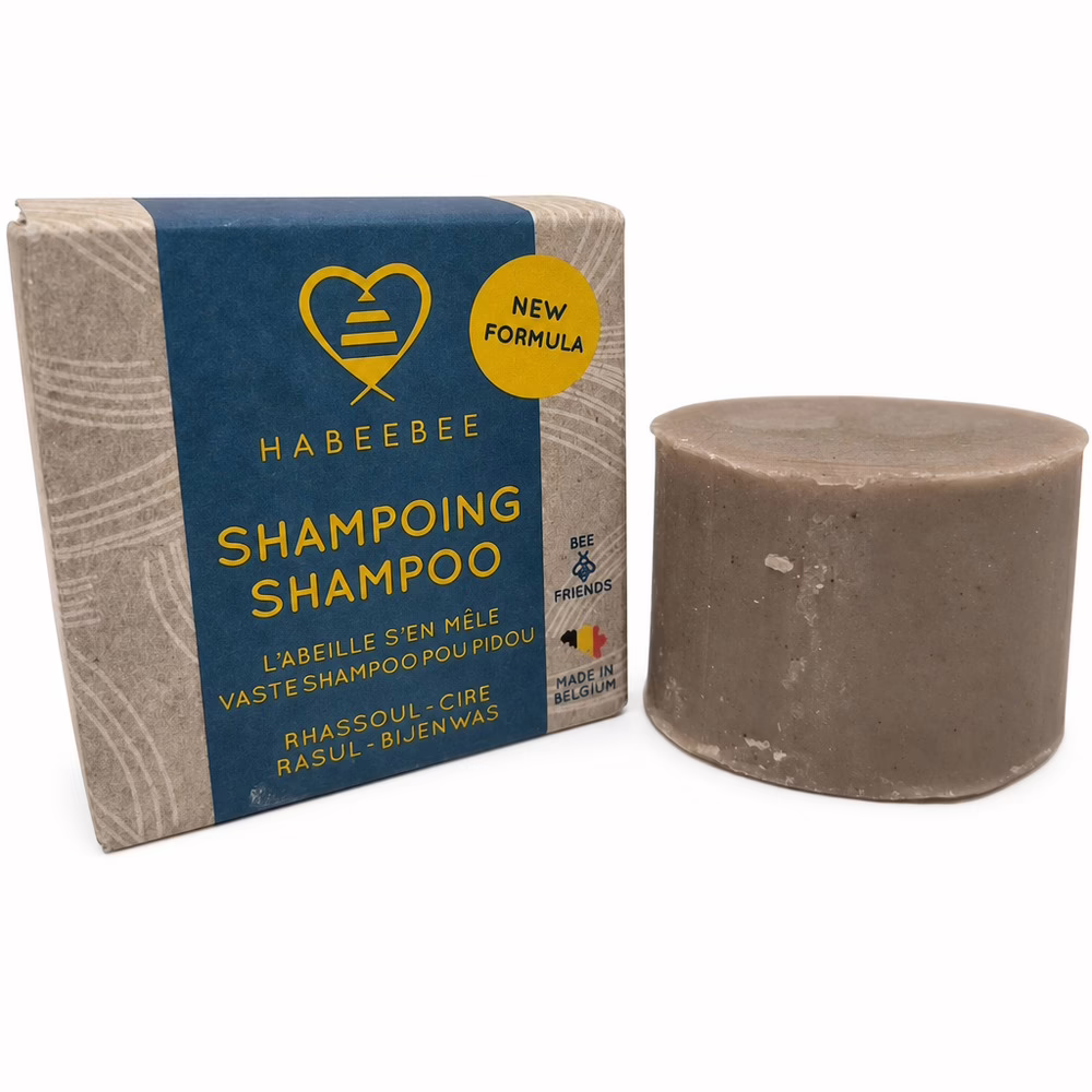 Habeebee - Vaste schuimende shampoo L'ABEILLE S'EN MÊLE - Doosje met shampoo