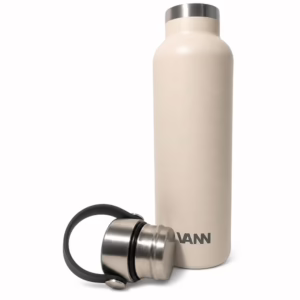 VANN-Bottles-Essential-RVS-Waterfles-–-Wit-–-Plasticvrij-Drinken-600ml-Fles-met-dop
