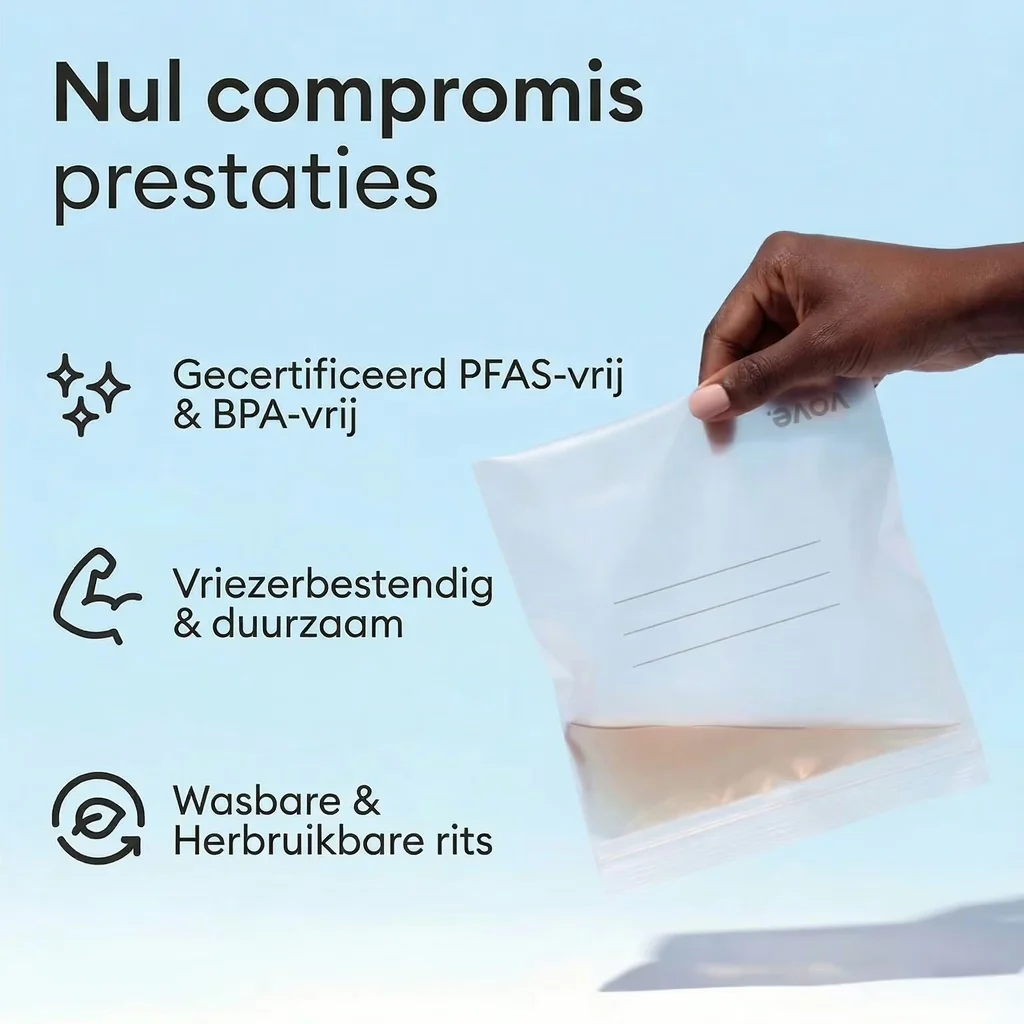 Vove - Plantaardige Zip-bags - waterproof