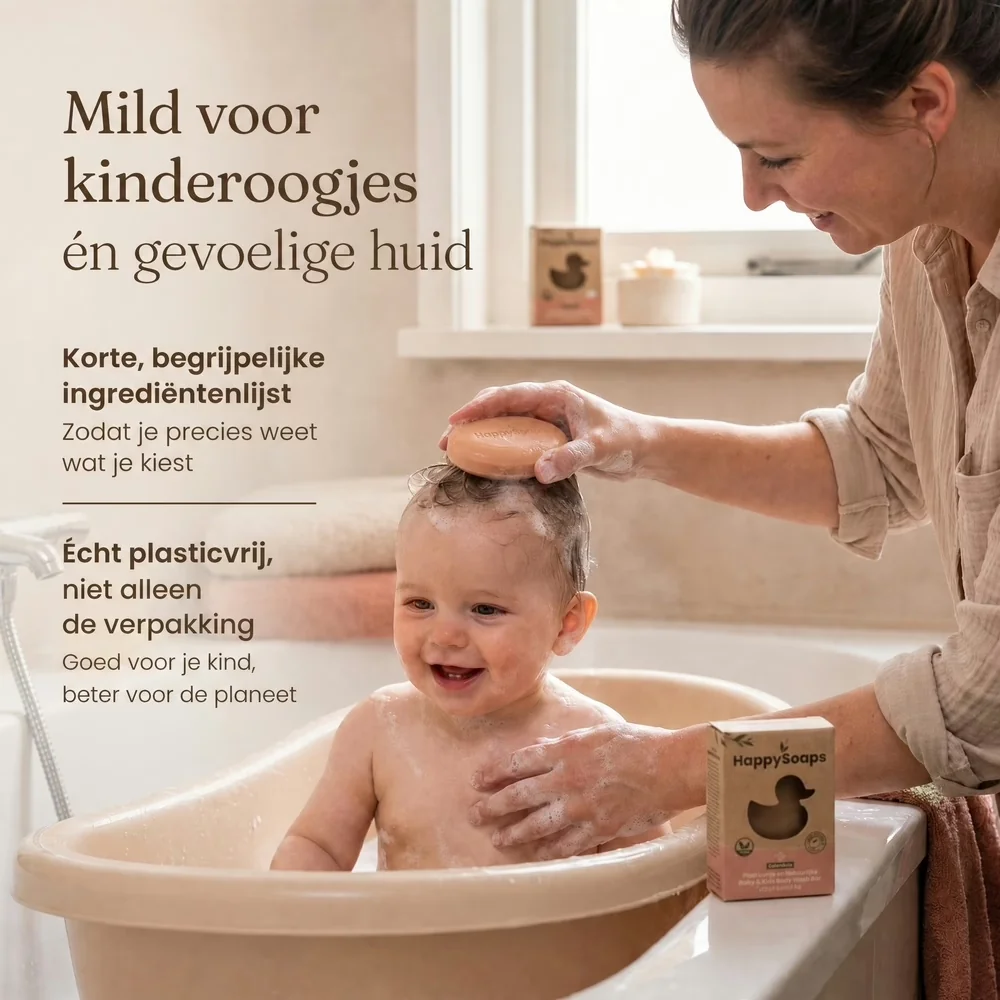 Mild voor oogjes en huid