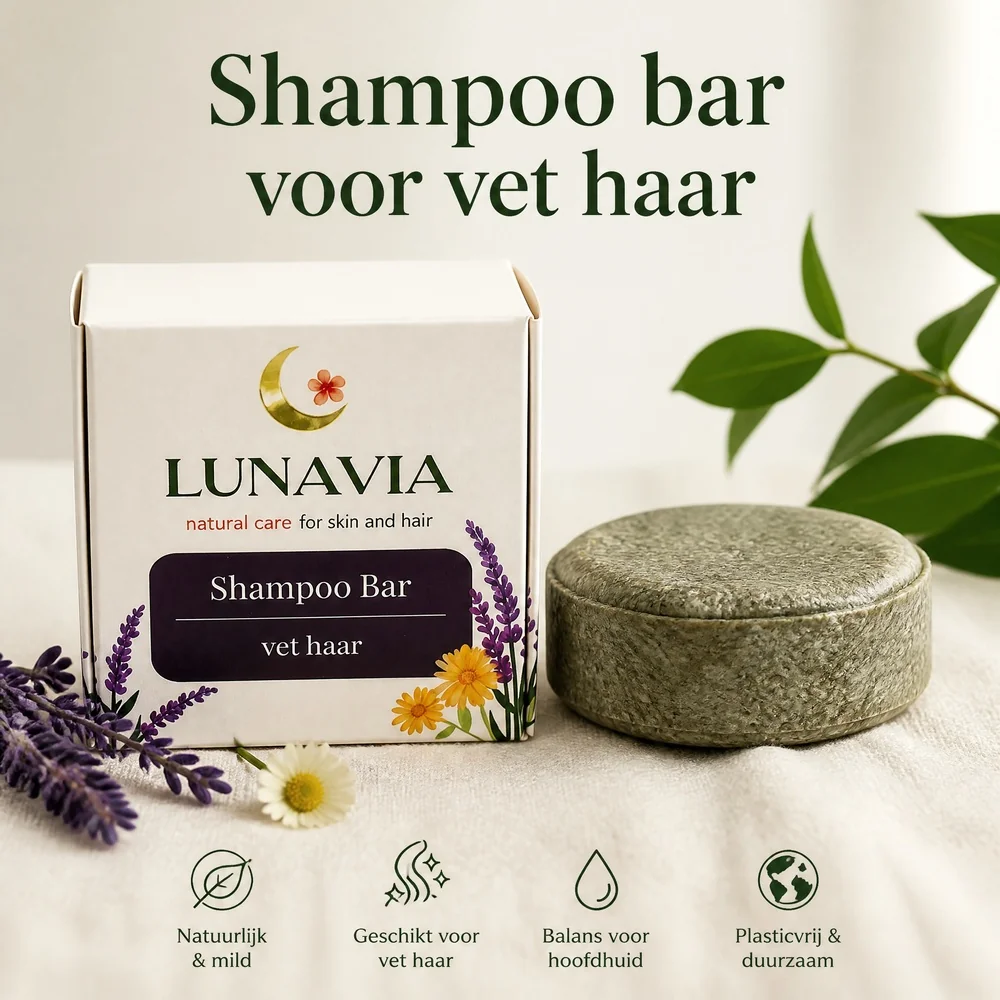 Shampoo bar voor vet haar