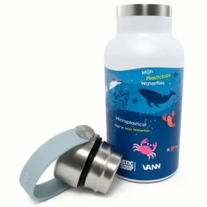 VANN bottles - Plastic Soup Foundation Kids Bottle – Ocean Blue – Plasticvrij Drinken - Fles en dop.