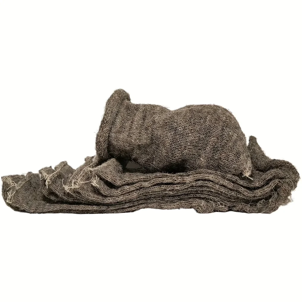 Wool Pots biologische kweekpotjes van wol, gestapeld en zijdelings weergegeven