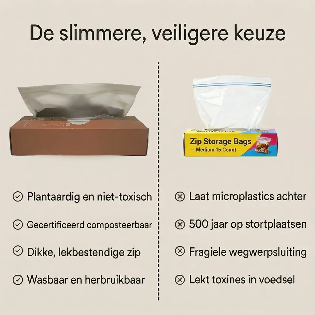 Vove - Plantaardige Zip-bags - vergelijking